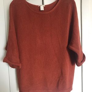 3/4 sleeve sweater